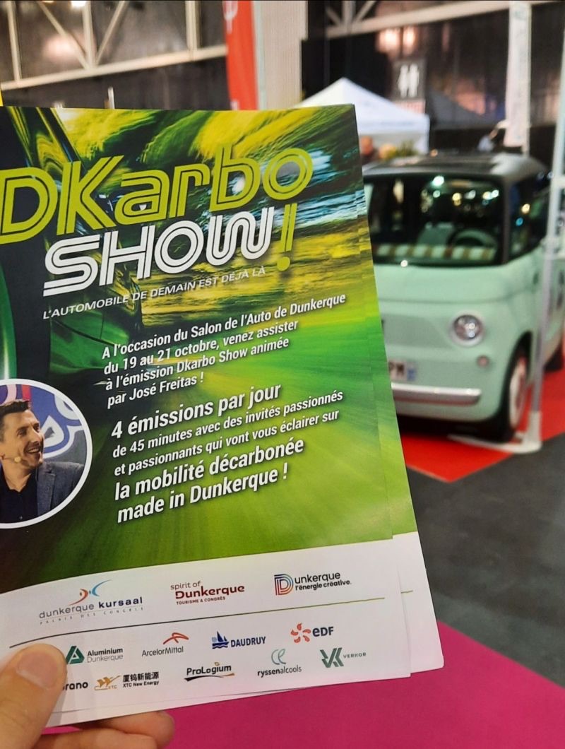 Le programme du Dkarbo Show au salon de l'auto de Dunkerque