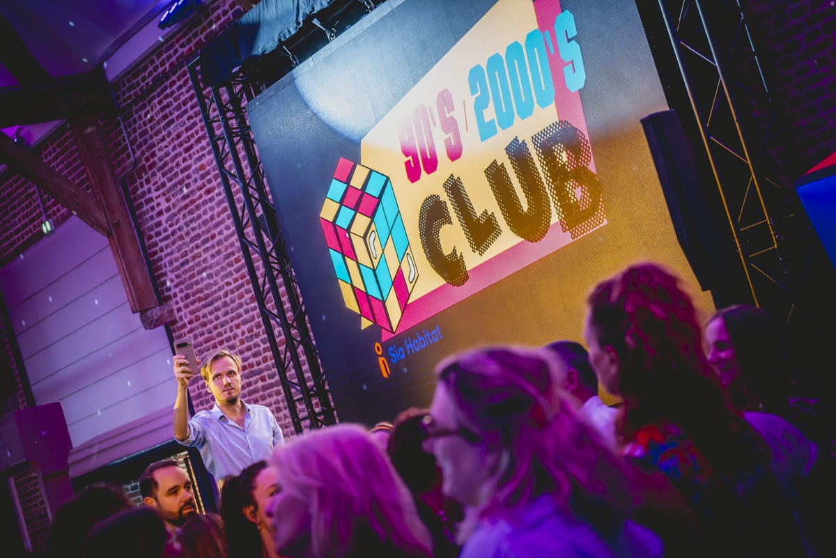 Le public de la soirée 90's – 2000's Club
